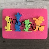 Vintage Arby's 3D Puzzle Huckleberry Friends (J987)