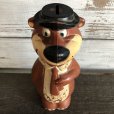 画像5: Vintage Yogi Bear Plastic Bank Doll 23cm (S005)