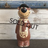 Vintage Yogi Bear Plastic Bank Doll 23cm (S005)