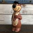 画像8: Vintage Yogi Bear Plastic Bank Doll 23cm (S005)