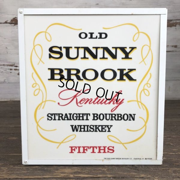 画像7: Vintage Old Sunny Brook Whiskey Lighted BAR Sign (S016)