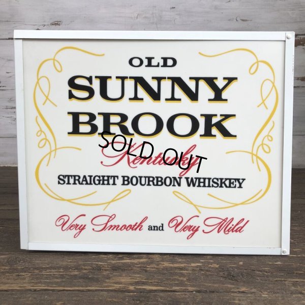 画像6: Vintage Old Sunny Brook Whiskey Lighted BAR Sign (S016)