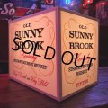 Vintage Old Sunny Brook Whiskey Lighted BAR Sign (S016)