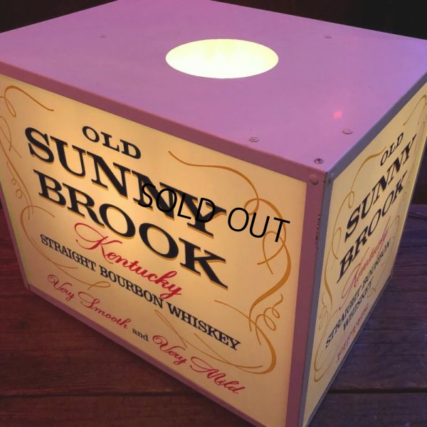 画像2: Vintage Old Sunny Brook Whiskey Lighted BAR Sign (S016)