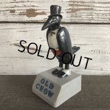 Vintage Old Crow Whiskey Store Display Sign (S018)