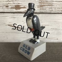 Vintage Old Crow Whiskey Store Display Sign (S018)