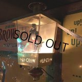 Vintage Old Crow Whiskey Lighted BAR Sign (S017)