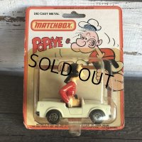 80s Vintage Matchbox Popeye Olive's Convertible (S025)