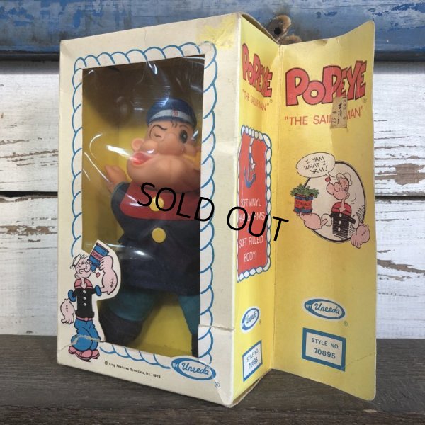 画像1: 70s Vintage Uneeda Popeye Figure (S029)