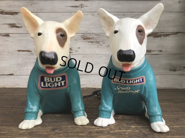画像14: 80s Vintage Spuds MacKenzie Bud Light Store Display Lamp (S029)