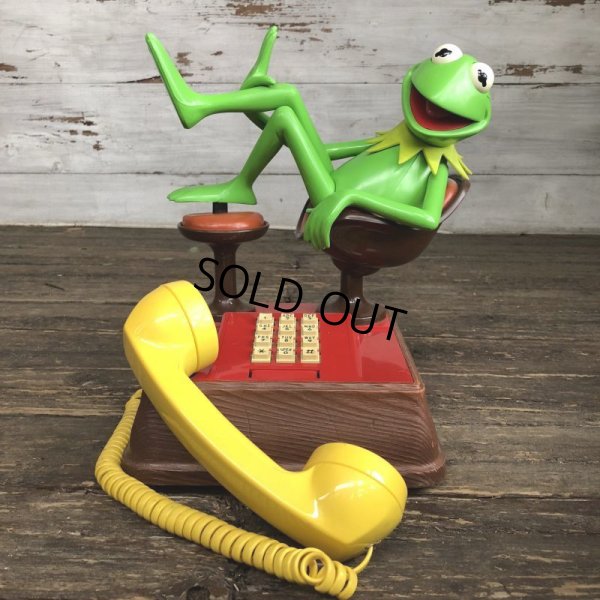 画像2: 80s Vintage Telephone Kermit (S031)