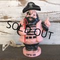 50s Vintage CAP'N KID Plastic Bank Lamp (S038)