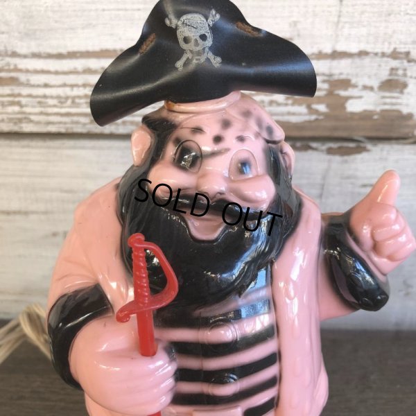 画像7: 50s Vintage CAP'N KID Plastic Bank Lamp (S038)