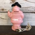 画像3: 50s Vintage CAP'N KID Plastic Bank Lamp (S038)