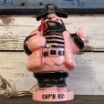 画像9: 50s Vintage CAP'N KID Plastic Bank Lamp (S038)