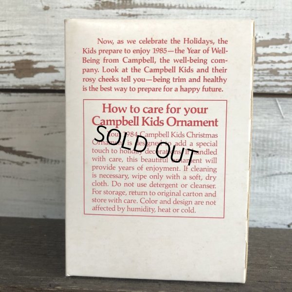 画像4: Vintage Campbell Kids Christmas Ball Ornament 1984 (S058) 