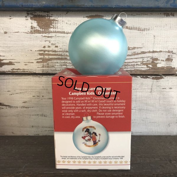 画像3: Vintage Campbell Kids Christmas Ball Ornament 1998 (S044)