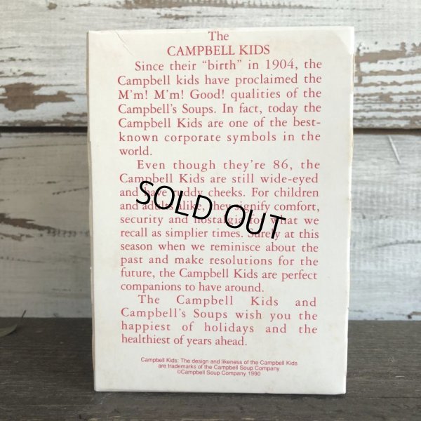 画像3: Vintage Campbell Kids Christmas Ball Ornament 1990 (S052) 