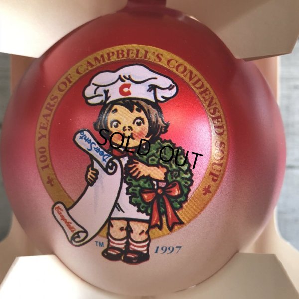 画像6: Vintage Campbell Kids Christmas Ball Ornament 1997 (S045) 