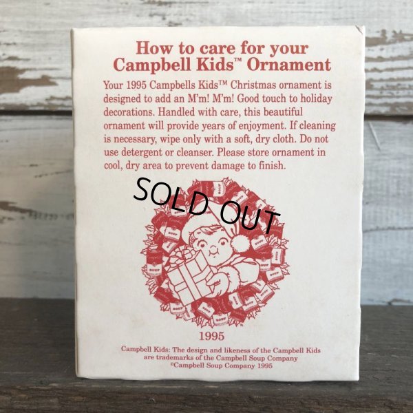 画像3: Vintage Campbell Kids Christmas Ball Ornament 1995 (S047)