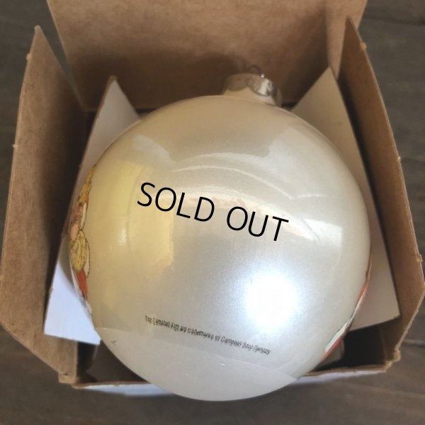 画像6: Vintage Campbell Kids Christmas Ball Ornament 1980 (S062) 