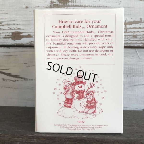 画像3: Vintage Campbell Kids Christmas Ball Ornament 1992 (S050) 