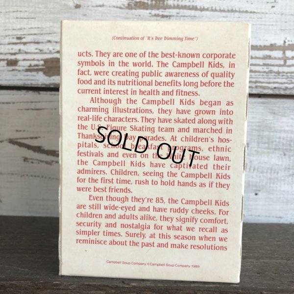 画像3: Vintage Campbell Kids Christmas Ball Ornament 1989 (S053) 