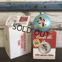 Vintage Campbell Kids Christmas Ball Ornament 1998 (S044) 