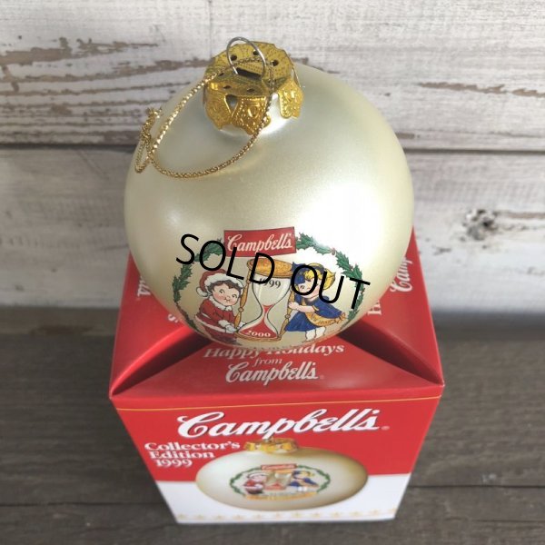 画像6: Vintage Campbell Kids Christmas Ball Ornament 1999 (S043)