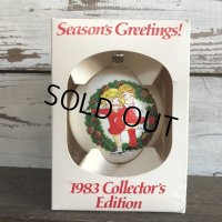 Vintage Campbell Kids Christmas Ball Ornament 1983 (S059) 