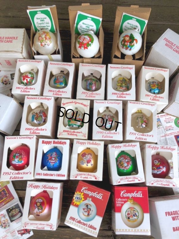 画像7: Vintage Campbell Kids Christmas Ball Ornament 1992 (S050) 