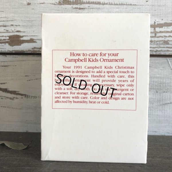 画像4: Vintage Campbell Kids Christmas Ball Ornament 1991 (S051)