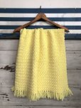 画像1: Vintage U.S.A Baby Knit Blanket Rug 110x56 cm (S077)  (1)
