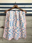 画像1: Vintage U.S.A Baby Knit Blanket Rug 90x70 cm (S078)  (1)