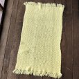画像4: Vintage U.S.A Baby Knit Blanket Rug 110x56 cm (S077)  (4)