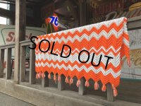 Vintage U.S.A Knit Blanket Rug 190x135 cm (S068) 