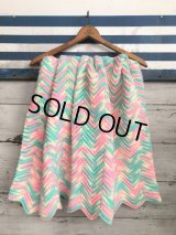 Vintage U.S.A Baby Knit Blanket Rug 100x90 cm (S075) 