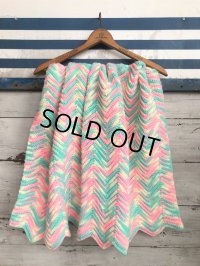 Vintage U.S.A Baby Knit Blanket Rug 100x90 cm (S075) 
