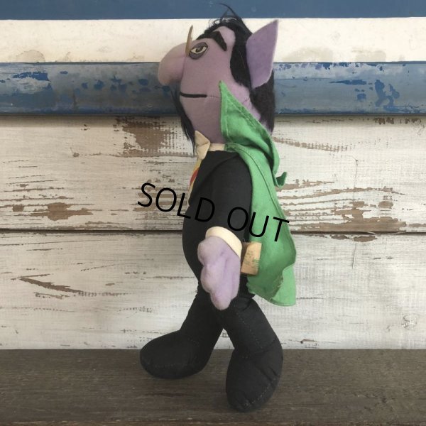 画像2: 70s Knickerbocker COUNT VON COUNT Talking Plush Doll (S094)