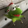 画像4: 70s Vintage Muppets Kermit the Frog Christmas Ornament  (S083)