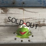 70s Vintage Muppets Kermit the Frog Christmas Ornament  (S083)