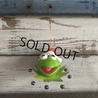 70s Vintage Muppets Kermit the Frog Christmas Ornament  (S083)