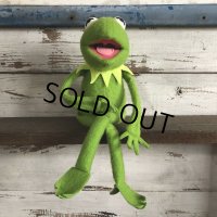 70s Vintage FP Muppets Kermit Plush doll (S090)