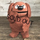 70s Vintage Muppet Show Rowlf Hand Puppet Doll (S091)