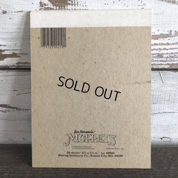 画像4: 80s Vintage Muppets Miss Piggy Notepad (S088)