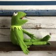 画像2: 70s Vintage FP Muppets Kermit Plush doll (S090) (2)