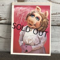 80s Vintage Muppets Miss Piggy Notepad (S088)