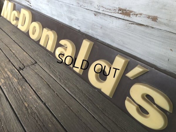 画像3: Vintage U.S.A McDonald's Restaurant Sign 165cm (S097)