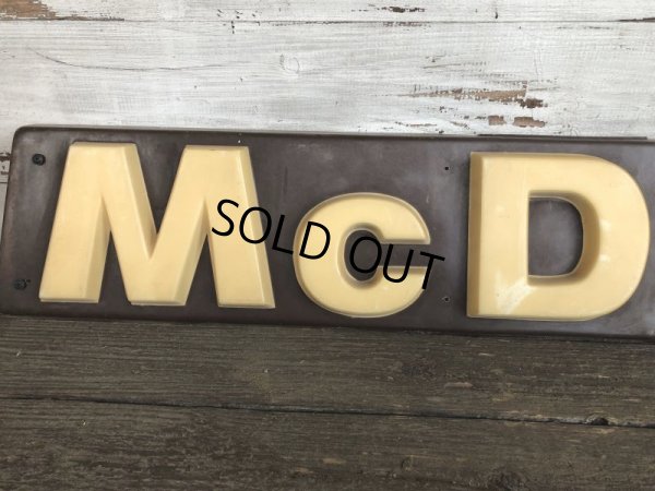 画像4: Vintage U.S.A McDonald's Restaurant Sign 165cm (S097)