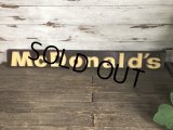 Vintage U.S.A McDonald's Restaurant Sign 165cm (S097)